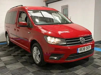 Used VW Caddy Maxi 2018 Red MPV