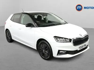Used Skoda Fabia Design Edition 116 HP (85 kW) 2025 White Hatchback