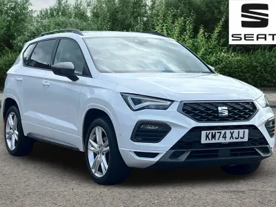 Käytetty Seat Ateca FR 150 HP (110 kW) 2024 Valkoinen Katumaasturi