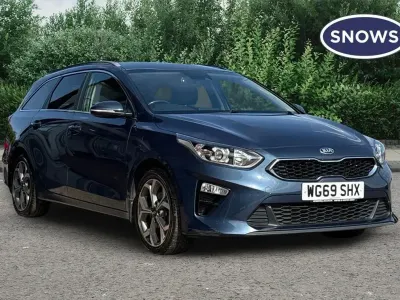 Used Kia Ceed 114 HP (83 kW) 2020 Blue Hatchback
