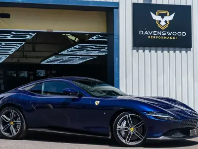 Used Ferrari Roma 620 HP (456 kW) 2021 Blue Coupe