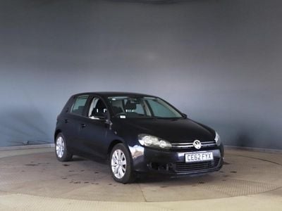 Used VW Golf VII Match 140 HP (102 kW) 2012 Black Hatchback