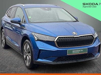 Used Skoda Enyaq iV 154 kW (210 HP) 2024 Race blue metallic SUV