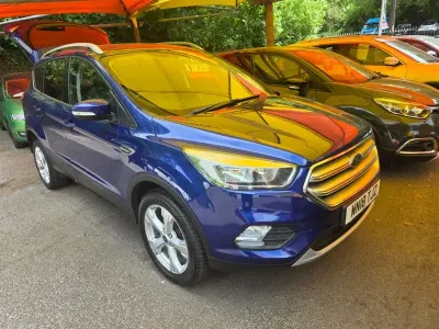 Used Ford Kuga Zetec 150 HP (110 kW) 2018 Blue SUV