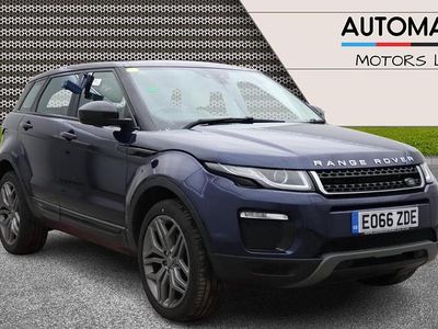 Used Land Rover Range Rover evoque SE 2016 Blue Estate
