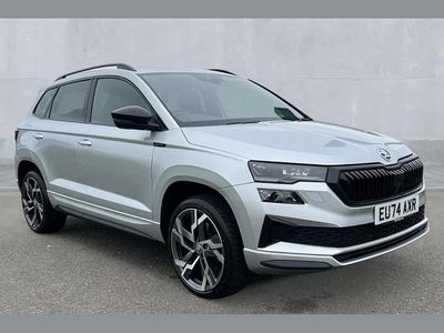 Used Skoda Karoq SportLine 147 HP (108 kW) 2024 Silver SUV