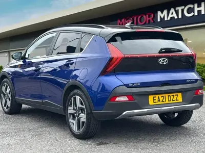 Używany Hyundai Bayon Ultimate 100 KM (73 kW) 2021 Niebieski SUV