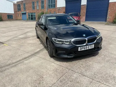 Used BMW 320 M Sport 2019 Black Sedan