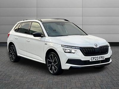 Used Skoda Kamiq Monte Carlo 147 HP (108 kW) 2023 Candy white SUV