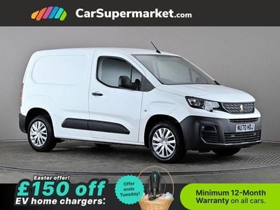 Used Peugeot Partner 131 HP (96 kW) 2020 White MPV