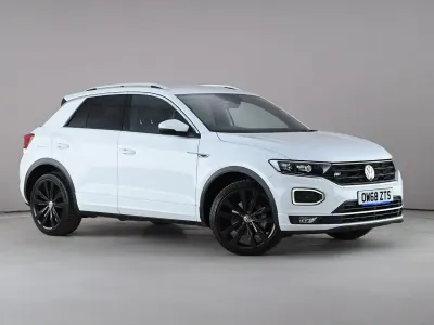 Used VW T-Roc R-line 150 HP (110 kW) 2019 White SUV