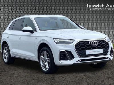 Used Audi Q5 S-Line 200 HP (147 kW) 2023 White SUV