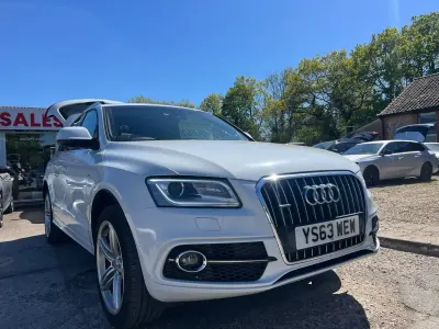 Begagnad Audi Q5 S-line plus 2014 Vit SUV