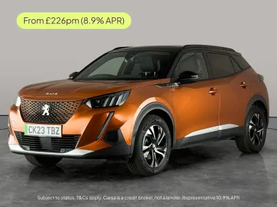 Used Peugeot e-2008 GT 100 kW (136 HP) 2023 Orange SUV