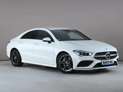 Used Mercedes CLA200 AMG Line Premium 2019 White Coupe