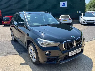 Used BMW X1 Impressive 150 HP (110 kW) 2016 Black SUV