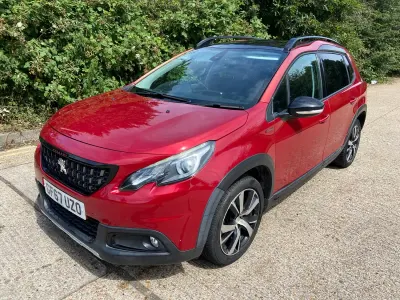 Used Peugeot 2008 GT-line 2017 Red SUV