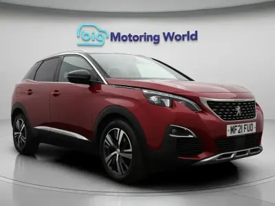 Used Peugeot 3008 GT-line 131 HP (96 kW) 2020 Red SUV