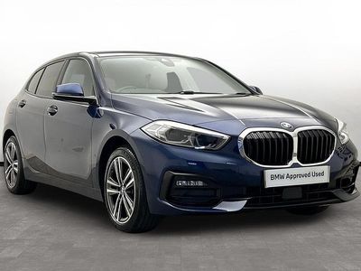 Used BMW 118 Sport Line 138 HP (101 kW) 2019 Blue Hatchback