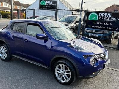 Used Nissan Juke N-Connecta 110 HP (80 kW) 2016 Blue SUV