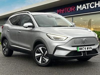 Silver Used 2024 MG ZS Trophy Connect Hatchback | £16,749 (Fair price)