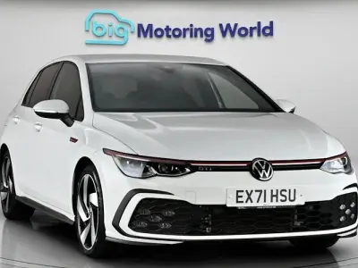 Used VW Golf VII GTI 245 HP (180 kW) 2021 White Hatchback