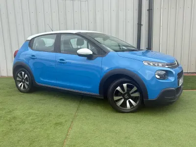 Used Citroën C3 Feel 82 HP (60 kW) 2017 Blue Hatchback