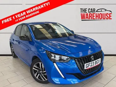 Used Peugeot 208 Allure+ 99 HP (72 kW) 2023 Blue Hatchback