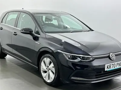 Used VW Golf VII Style 150 HP (110 kW) 2020 Black Hatchback
