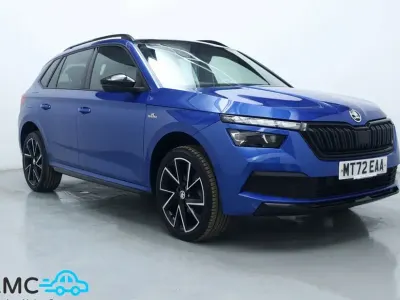 Gebraucht Skoda Kamiq Monte Carlo 110 PS (80 kW) 2022 Blau SUV