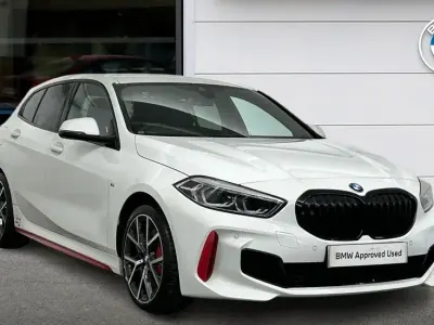 Used BMW 128 ti Shadowline 261 HP (191 kW) 2021 White Hatchback