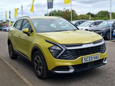 Used Kia Sportage 148 HP (108 kW) 2023 Yellow SUV