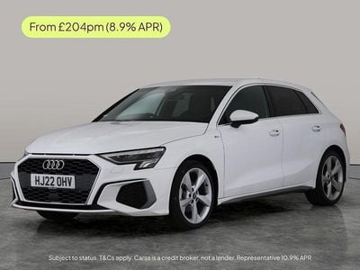 Used Audi A3 Sportback S-Line 110 HP (80 kW) 2022 White Hatchback