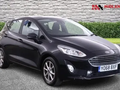 Used Ford Fiesta Zetec 100 HP (73 kW) 2018 Black Hatchback