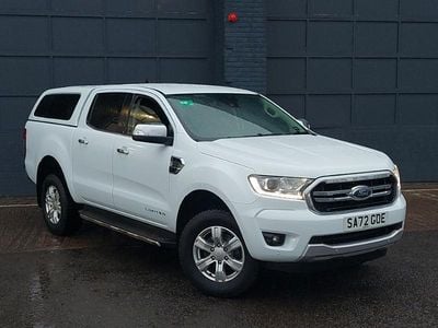 White Used 2022 Ford Ranger Limited Pickup | £15,998 (Expensive)