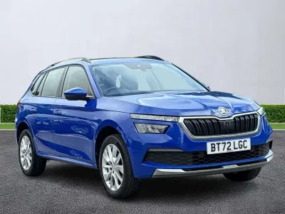 Used Skoda Kamiq SE 95 HP (69 kW) 2022 Blue SUV