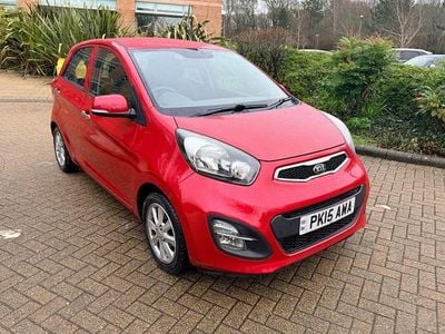 Used Kia Picanto 84 HP (61 kW) 2015 Red Hatchback