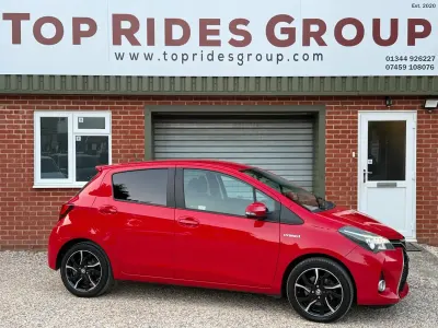 Used Toyota Yaris Design 2016 Red Hatchback