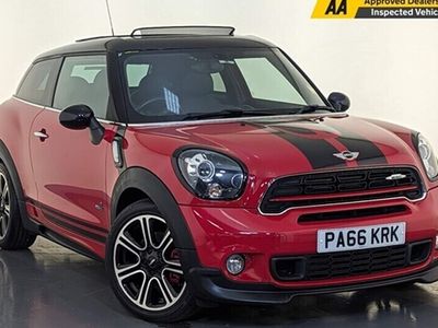 used Mini John Cooper Works Paceman 1.6 Cooper Works Auto ALL4 Euro 5 3dr SVC HISTORY PARKING SENSORS SUV