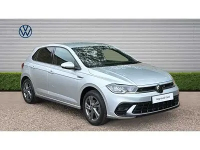 Used VW Polo R-line 110 HP (80 kW) 2022 Silver Hatchback