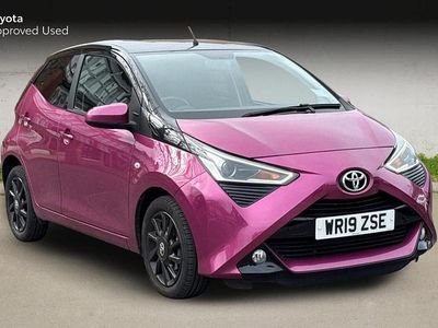 Used Toyota Aygo X-cite 72 HP (52 kW) 2019 Purple Hatchback