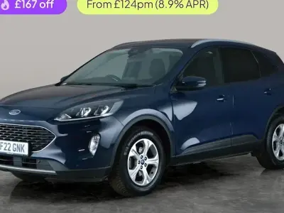 Used Ford Kuga Zetec 120 HP (88 kW) 2021 Blue SUV