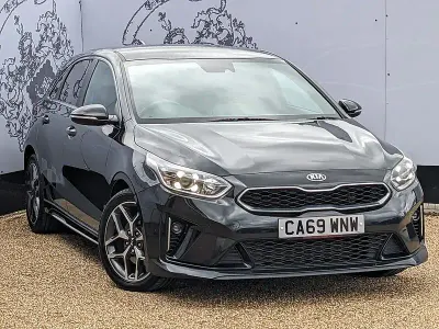 Used Kia Ceed GT-Line 136 HP (100 kW) 2020 Black Hatchback