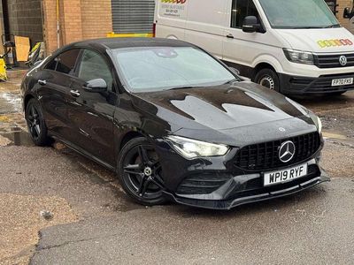 Black Used 2019 Mercedes CLA220 AMG Line Premium Sedan | £18,495 (A bit pricey)