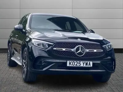 Used Mercedes GLC220 AMG line 217 HP (159 kW) 2025 Obsidian black SUV