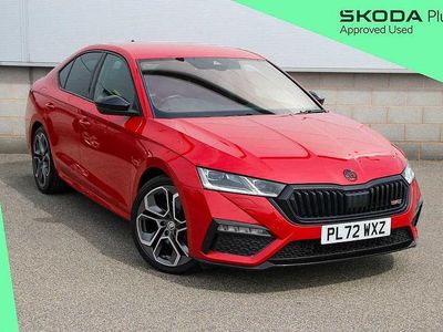 Begagnad Skoda Octavia vRS 196 HK (144 kW) 2022 Röd Halvkombi