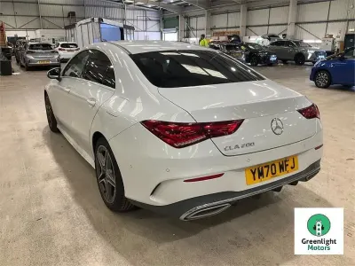 Used Mercedes CLA200 AMG line 2021 White Coupe