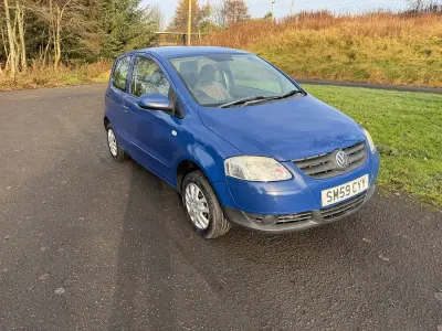Used VW Fox 55 HP (40 kW) 2009 Blue Hatchback