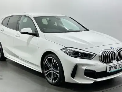 Used BMW 118 M Sport 150 HP (110 kW) 2020 White Hatchback