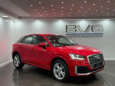 Used Audi Q2 S-Line 150 HP (110 kW) 2017 Red SUV